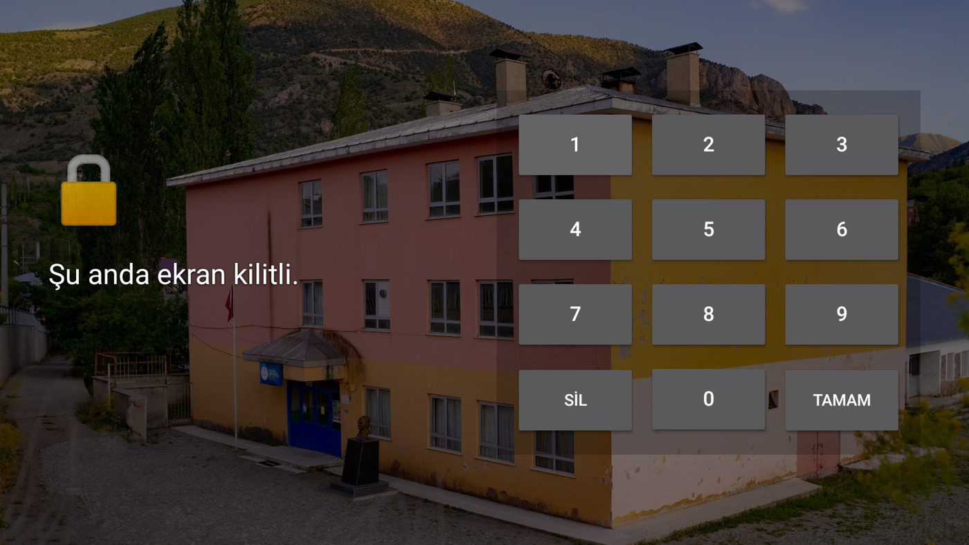 NetworkLogin — Restoran TV'sinde otomatik ekran kilidi ve marka görseli